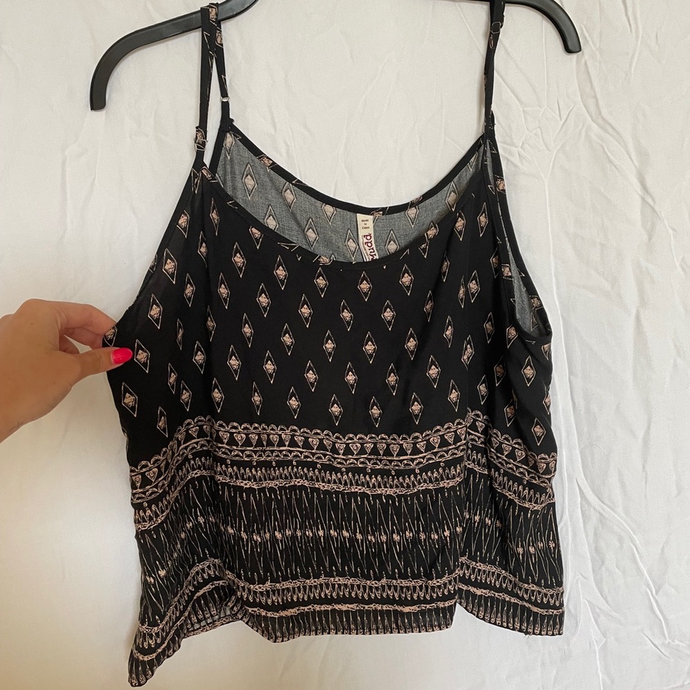 Patterned Tank Top